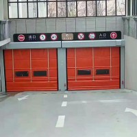 山東供應(yīng)快速堆積門 背帶門 車庫感應(yīng)堆積門 售后 支持定制