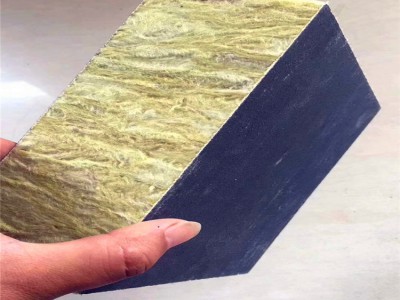 a級防火巖棉復合板，耐高溫防火巖棉保溫板