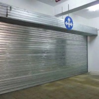 防火卷簾廠家，卷簾門廠家，無(wú)極布卷簾，鋼制防火卷簾門