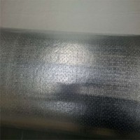 東鼎電梯井貼鋁箔針刺氈，井道防火隔音氈廠家